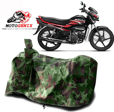 Mdstar Waterproof Two Wheeler Cover for Hero(MotoCorp Super Splendor, Green)