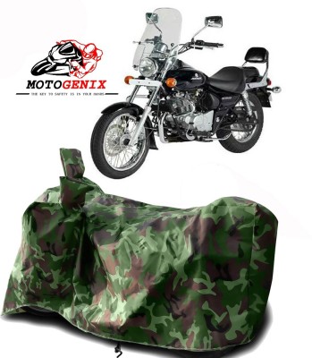 MOTOGENIX Two Wheeler Cover for Bajaj(Avenger 220 DTS-i, Green)