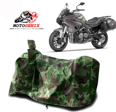 MOTOGENIX Two Wheeler Cover for Benelli(TNT 600 GT, Green)