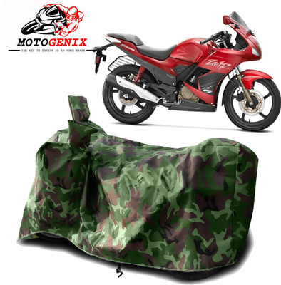 MOTOGENIX Two Wheeler Cover for Hero(Karizma ZMR, Green)
