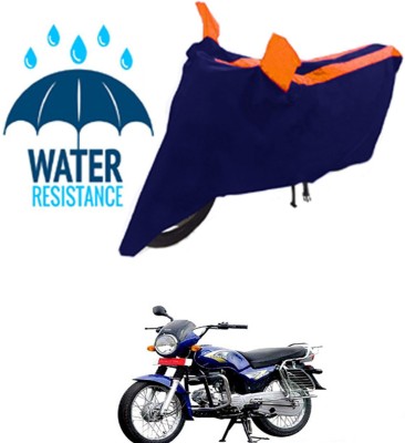 RONISH Waterproof Two Wheeler Cover for Kinetic(Boss, Black, Orange)