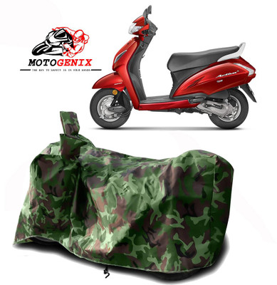Amozkart Two Wheeler Cover for Honda(Activa 5G, Green)