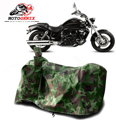 MOTOGENIX Two Wheeler Cover for Hyosung(Aquila Pro 650, Green)