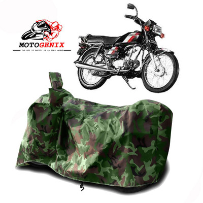 MOTOGENIX Two Wheeler Cover for Hero(CD 100 SS, Green)