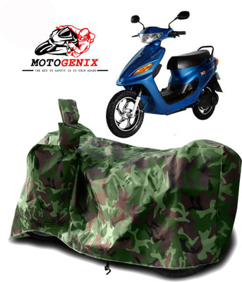 MOTOGENIX Two Wheeler Cover for Universal For Bike(Yo Electron, Green)