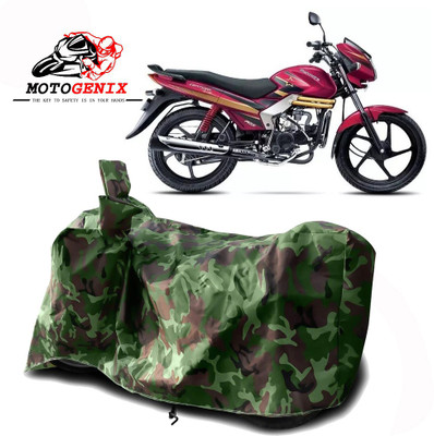 MOTOGENIX Two Wheeler Cover for Mahindra(Centuro Rockstar, Green)