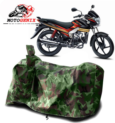 MOTOGENIX Two Wheeler Cover for Mahindra(Centuro, Green)