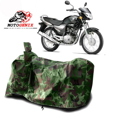 MOTOGENIX Two Wheeler Cover for Yamaha(Libero LX, Green)