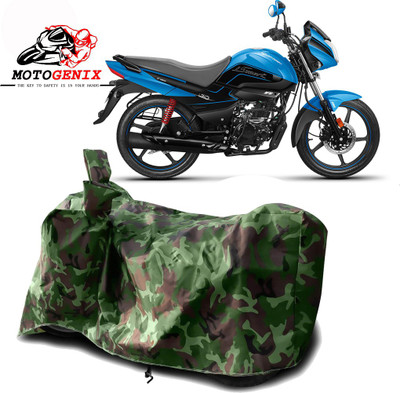 MOTOGENIX Two Wheeler Cover for Hero(MotoCorp Splendor iSmart, Green)