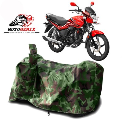 MOTOGENIX Two Wheeler Cover for Hero(Passion Xpro, Green)