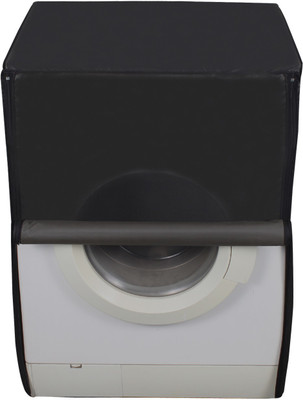 Glassiano Front Loading Washing Machine  Cover(Width: 66.04 cm, Grey)