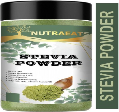 NutraEats Organic Stevia Leaves For Tea Coffe Sweetener (H9) Sweetener(400 g)