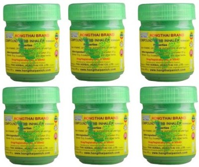 Hong Thai Compound Herb Inhaler Pack of 6 Inhaler(6 x 6.67 g)