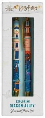 Harry Potter: Exploring Diagon Alley Pen and Pencil Set: Set of 2(English, Other printed item, Insight Editions)