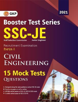 Ssc 2021 Booster Test Series Je Paper 1 Civil Engineering 15 Mock Tes(English, Paperback, unknown)