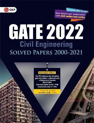 Gate 2022 Civil Engineering Solved Papers (2000-2021)(English, Paperback, G K Publications (P) Ltd)