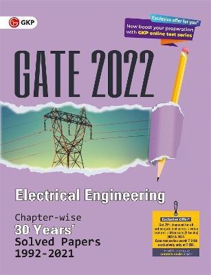 Gate 2022 Electrical Engineering 30 Years Chapterwise Solved Paper (1992-2021)(English, Paperback, G K Publications (P) Ltd)