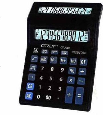Hopedwell New Gltzen Standard Function Desktop Business calculator , Dual Screen Double Display Calculator with Pen Holder for Office and Retail Counter Purpose (Black) CT- 2000 Financial Calculator (12 Digit) Financial Calculator(12 Digit) Hopedwell New Gltzen Standard Function Desktop Business calculator , Dual Screen Double Display Calculator with Pen Holder for Office and Retail Counter Purpose (Black) CT- 2000 Financial Calculator (12 Digit) Financial Calculator(12 Digit)