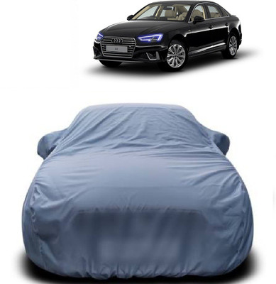MoTRoX Car Cover For Audi A4 (With Mirror Pockets)(Grey)