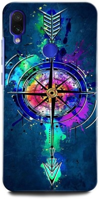 INTELLIZE Back Cover for Redmi Note 7S MZB7742INCOMPASS, ARROW(Multicolor, Hard Case, Pack of: 1)