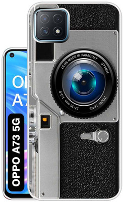 Case Club Back Cover for Oppo A73 5G(Grey, Grip Case, Silicon, Pack of: 1)