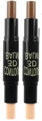 tanvi27 MATTE CREAMY FINISH CONTOUR 3D BALM HIGHLIGHT & CONTOUR STICK CONCEALER FOR ALL SKIN TYPE Concealer(BEIGE, 12.4 g)