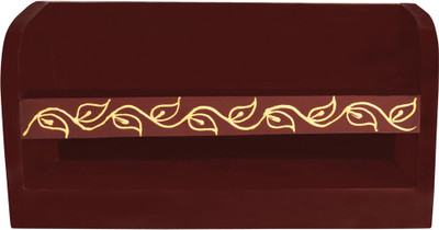 Lal Haveli 1 Compartments MDF Organizer(Brown)