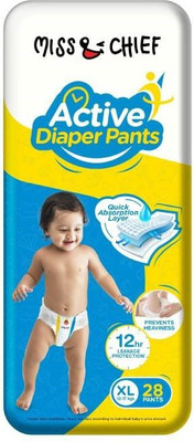 Miss & Chief Active Diaper Pants - XL(28 Pieces)