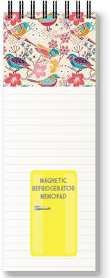 Nourish Magnetic Memo Pad Regular Memo Pad RULED 50 Pages(SPARROWS)