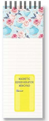 Nourish Magnetic Memo Pad Regular Memo Pad RULED 50 Pages(TEA PARTY)