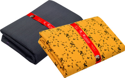 KUNDAN SULZ GWALIOR Cotton Blend Printed Shirt & Trouser Fabric