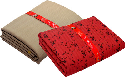KUNDAN SULZ GWALIOR Cotton Blend Printed Shirt & Trouser Fabric
