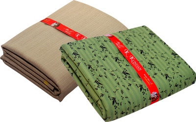 KUNDAN SULZ GWALIOR Cotton Blend Printed Shirt & Trouser Fabric