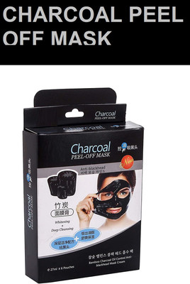 MYEONG WHITENING & DEEP CLEANSING ANTI BLACKHEAD CHARCOAL PEEL OF MASK(162 ml)