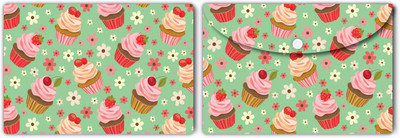 Nourish Plastic Document Folder(Set Of 2, CPCK GREEN)