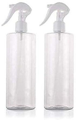 KWEL Transparent Spray Bottle 500ml 2 0.5 L Hand Held Sprayer(Pack of 2)