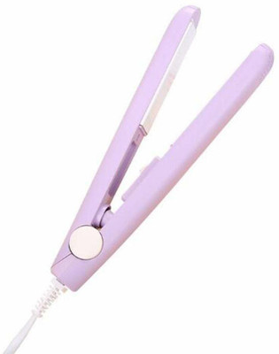 Faigy Beauty 1PCS Mini Straightener Ripple Curler Straightener Intelligent Heating Curler styling Tool Hair Straightener(Purple)