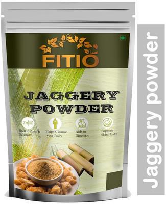 FITIO Nutrition Sugarcane Jaggery Powder Powder Jaggery (M89) Premium Powder Jaggery(450 g)