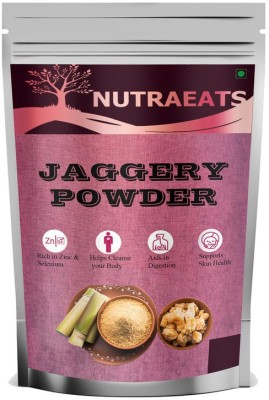 NutraEats Nutrition Sugarcane Jaggery Powder (C89) Powder Jaggery(450 g)