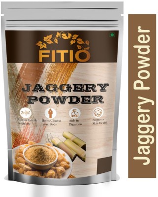 FITIO Organic Jaggery Powder Powder Jaggery (E89) Pro Powder Jaggery(600 g)