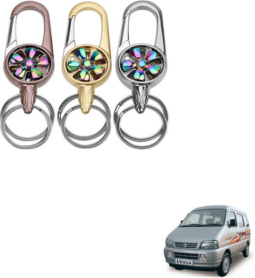 SEMAPHORE Rotating Spinner Design Metal Key Ring for Mercedes Benz GLE Key Chain