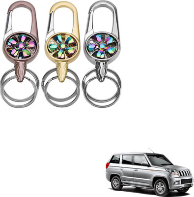 SEMAPHORE Rotating Spinner Design Metal Key Ring for BMW 3 Series GT Key Chain