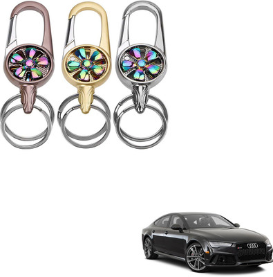 SEMAPHORE Rotating Spinner Design Metal Key Ring for Chevrolet Opel Key Chain