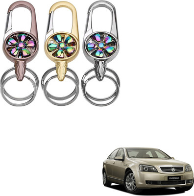 SEMAPHORE Metal Spinner Rotating Design Key Ring For Mercedes Benz S-Class Cabriolet Key Chain