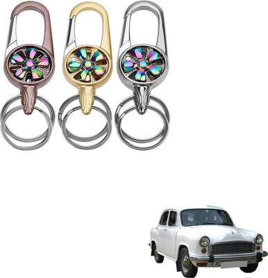 SEMAPHORE Rotating Spinner Design Metal Key Ring for Nissan Armada Key Chain