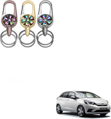 SEMAPHORE Rotating Spinner Design Metal Key Ring for Daewoo Espero Key Chain