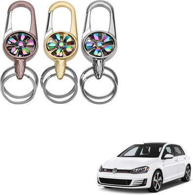 SEMAPHORE Rotating Spinner Design Metal Key Ring for Mercedes Benz R-Class Key Chain