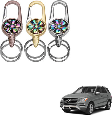 SEMAPHORE Rotating Spinner Design Metal Key Ring for Nissan Teana Key Chain