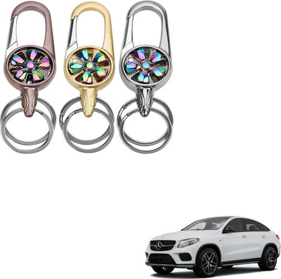SEMAPHORE Rotating Spinner Design Metal Key Ring for Nissan Sentra Key Chain