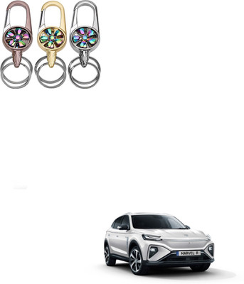 SEMAPHORE Metal Spinner Rotating Design Key Ring For Hyundai Creta Key Chain